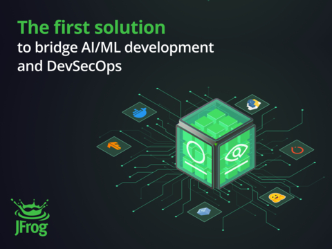 JFrog introduces the first solution to bridge AI/ML development and DevSecOps (Graphic: Business Wire)